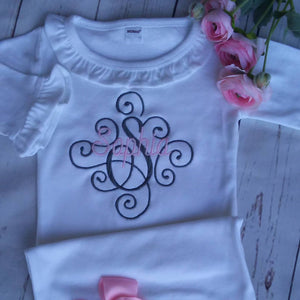 Personalized Monogrammed Baby Girl Coming Home Layette